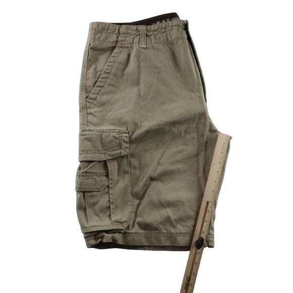 UNION BAY Shorts Men's Cargo Pockets Relaxed Fit Brown Size 42 - Picture 9 of 12